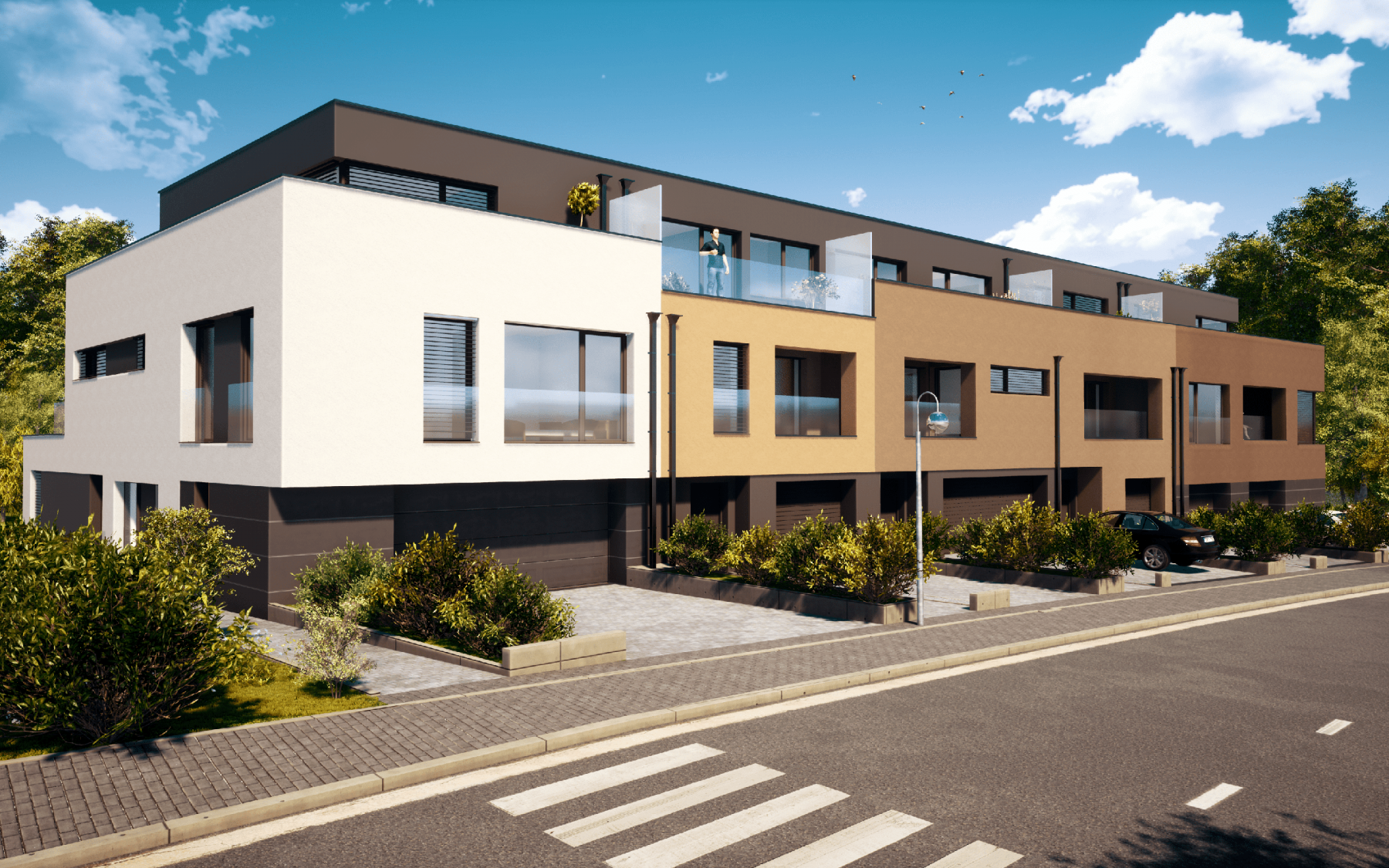 Maisons neuves à Luxembourg-Cessange