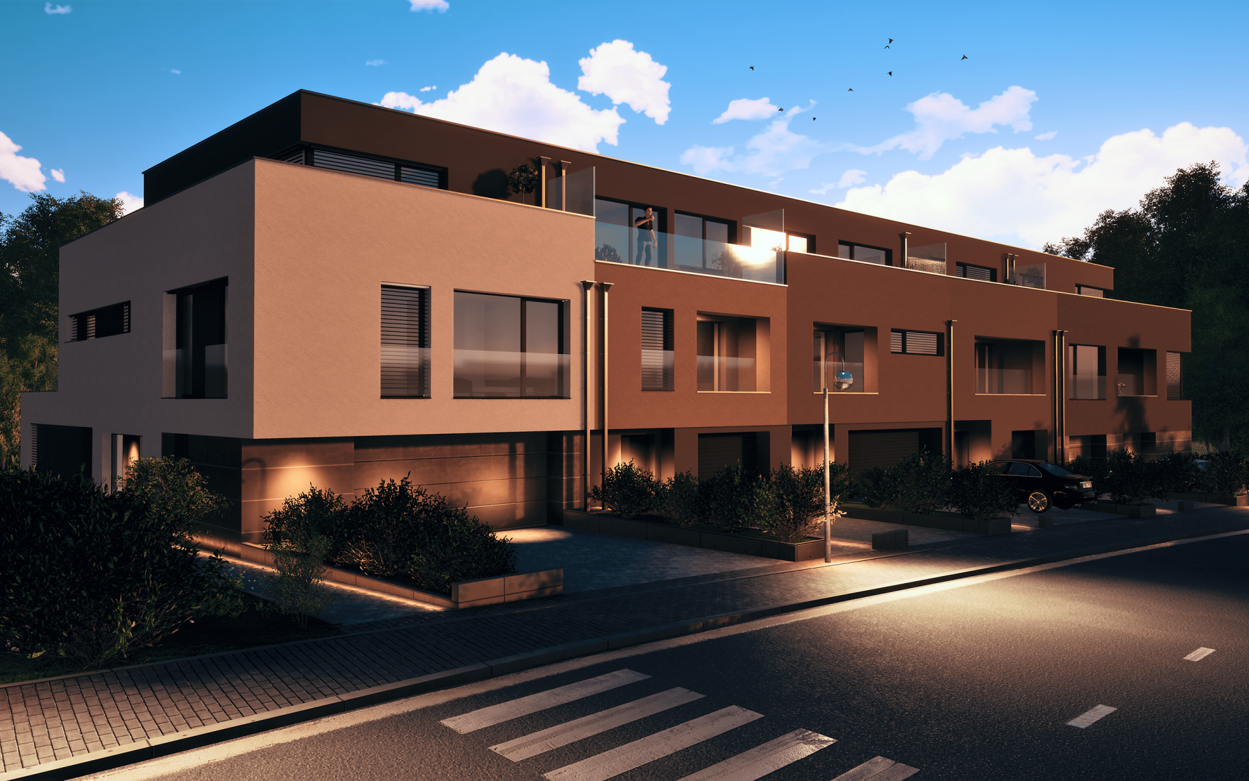 Maisons neuves à Luxembourg-Cessange