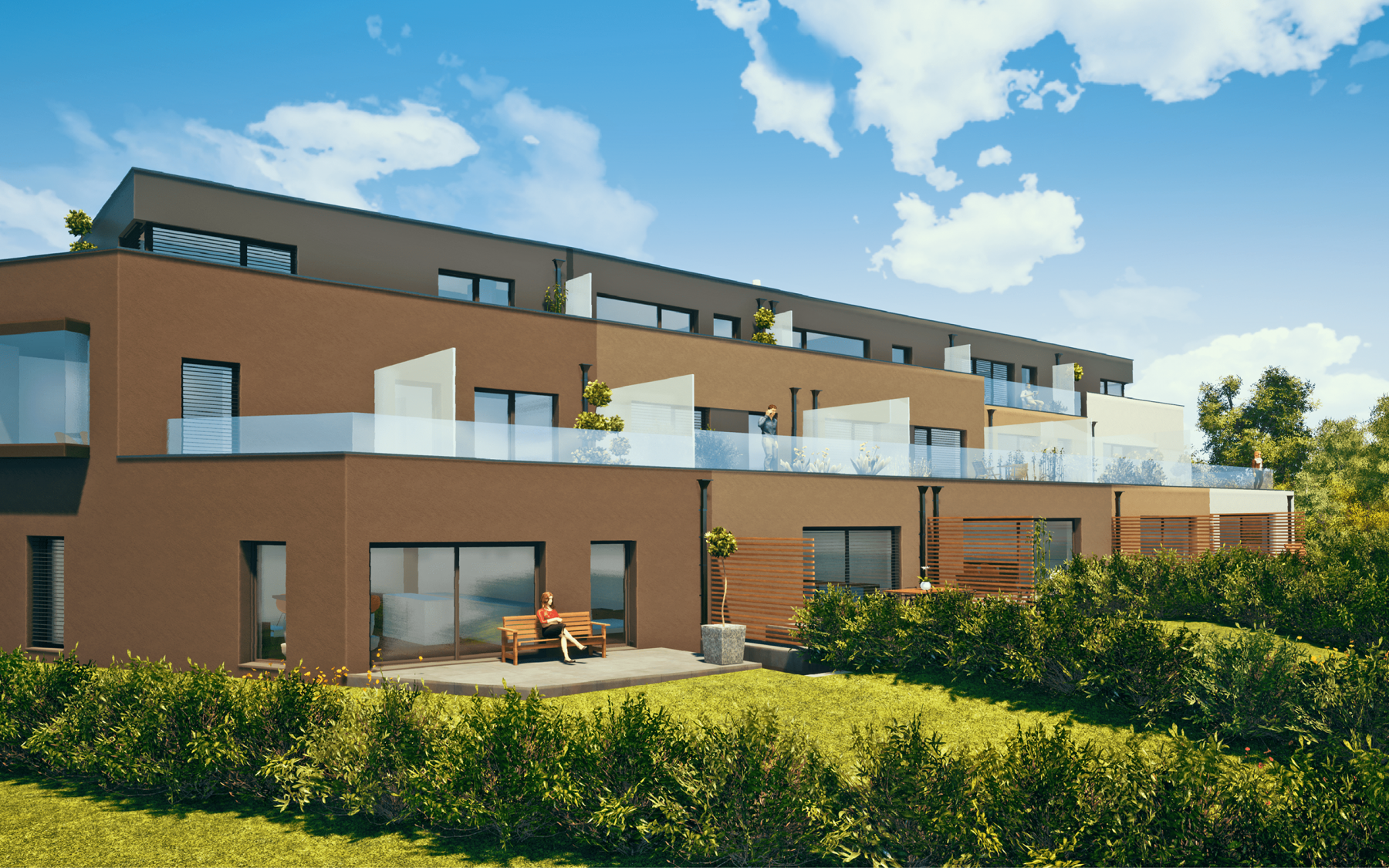 Maisons neuves à Luxembourg-Cessange