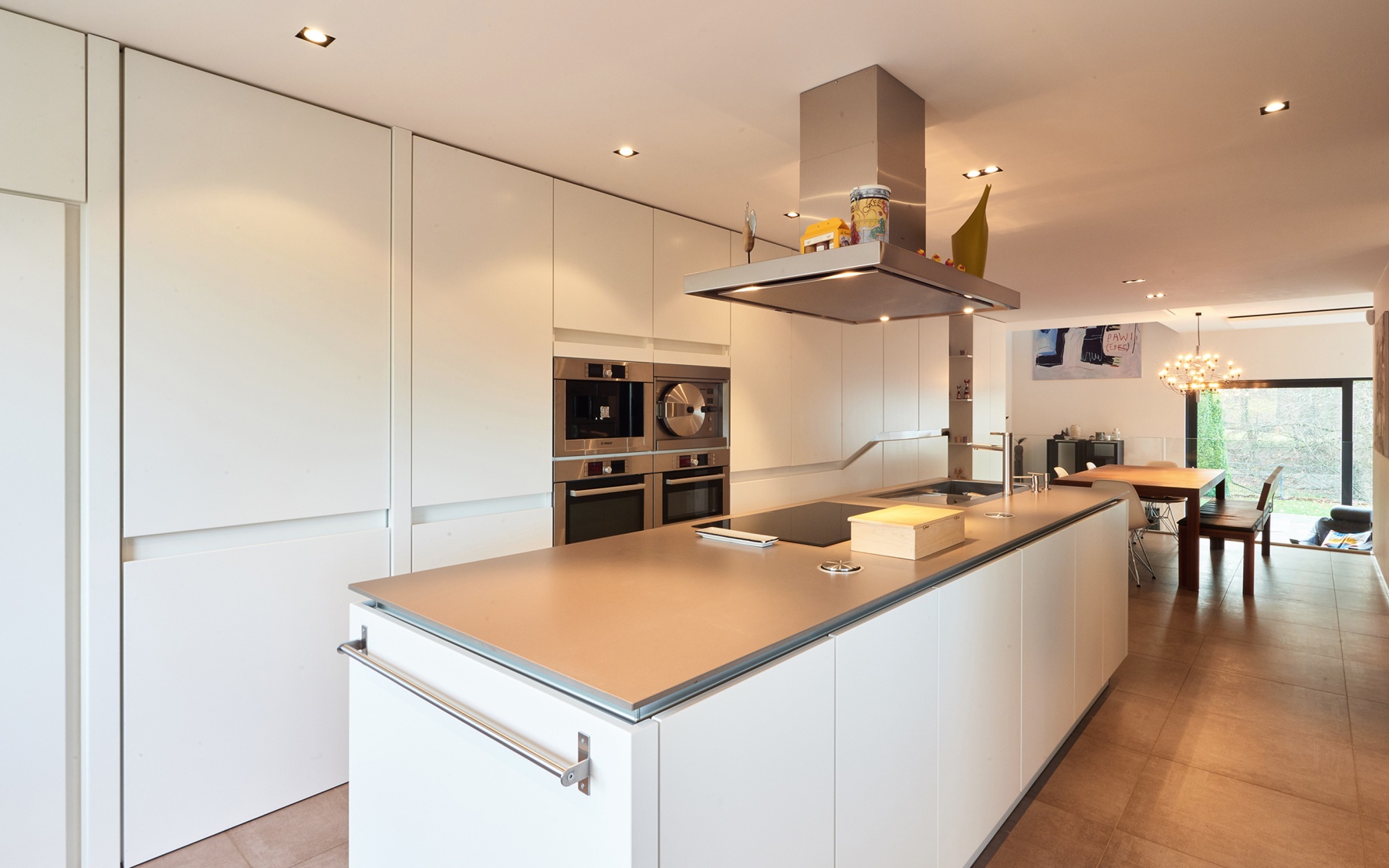 Furnished architect house in Bridel