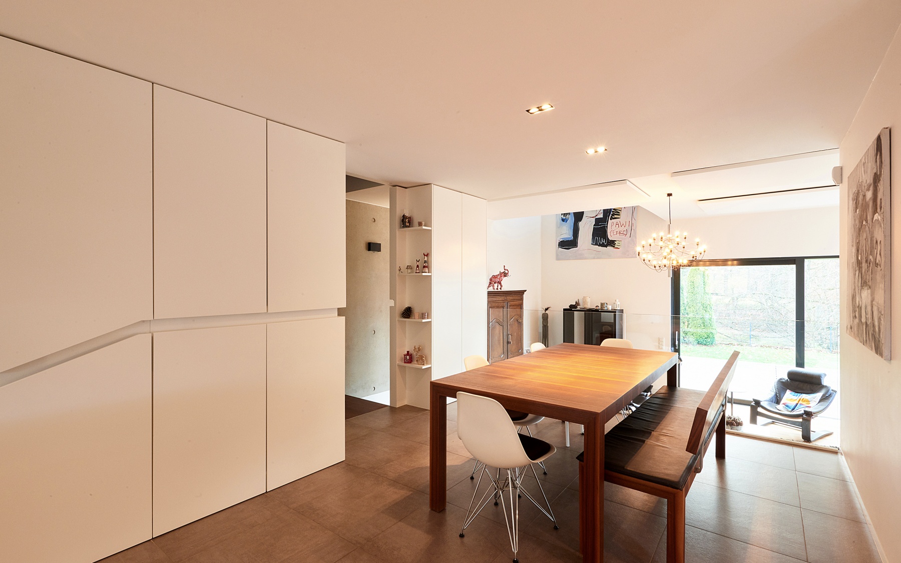 Furnished architect house in Bridel