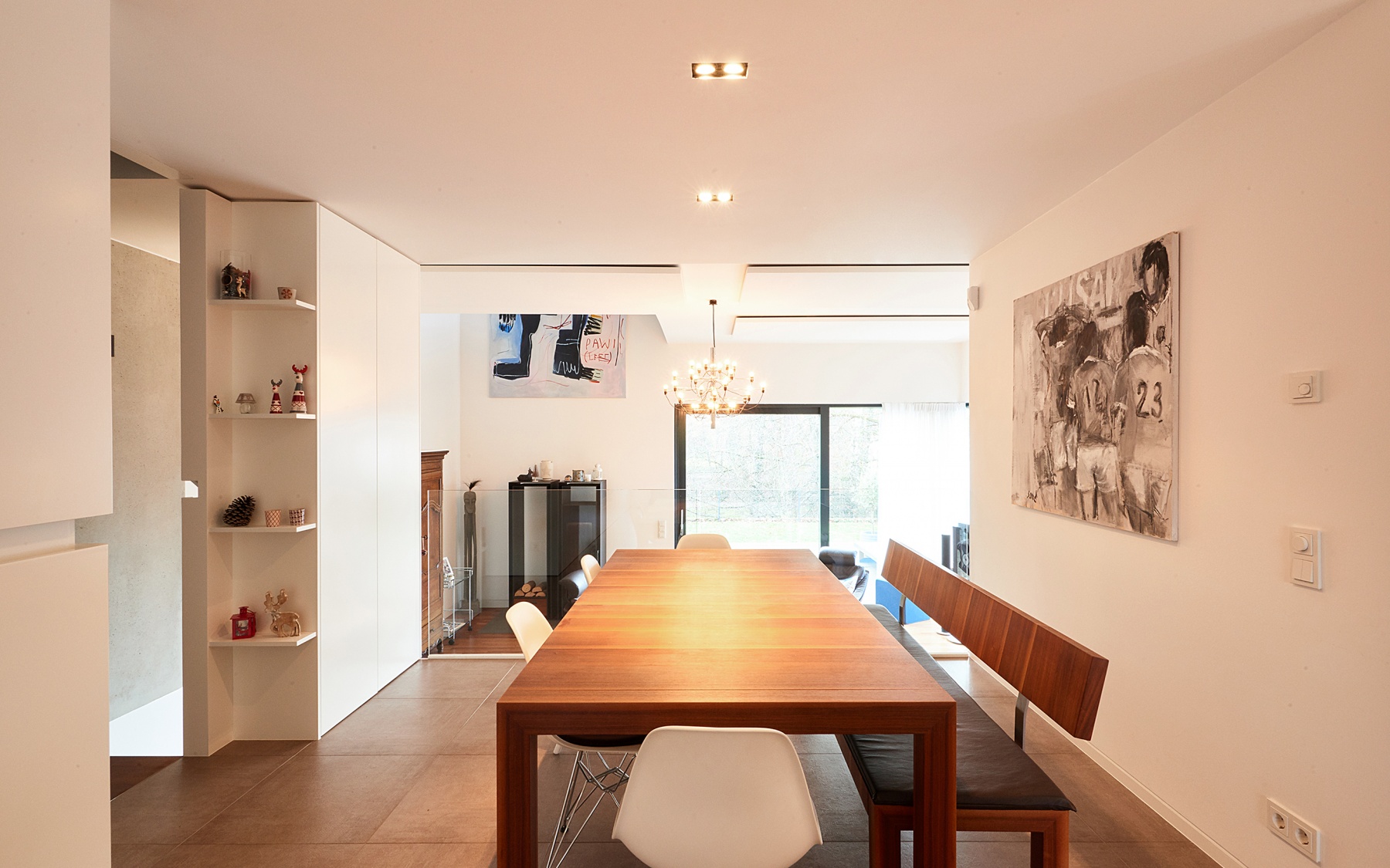 Furnished architect house in Bridel