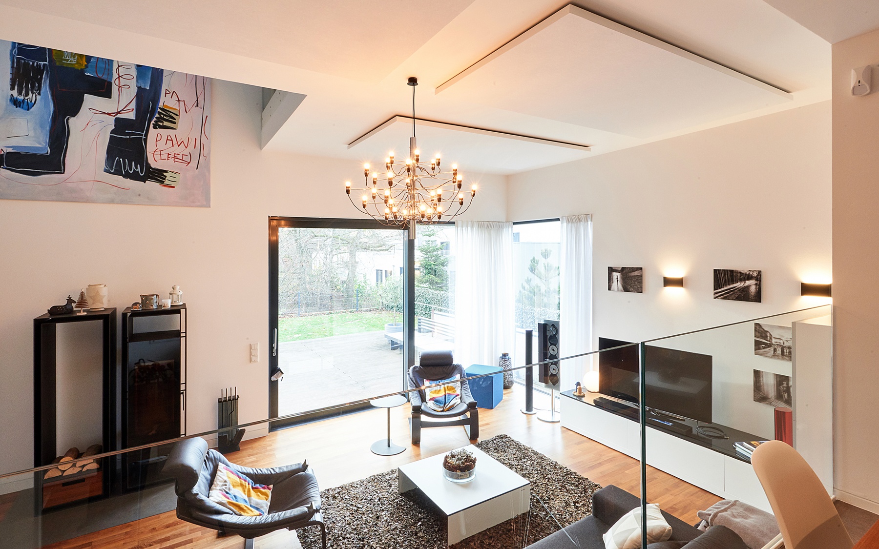 Furnished architect house in Bridel