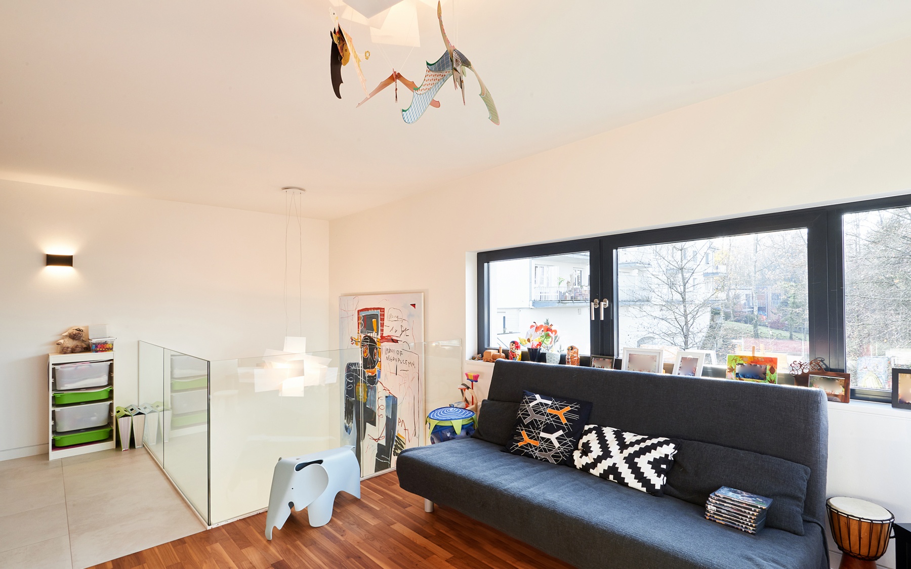 Furnished architect house in Bridel